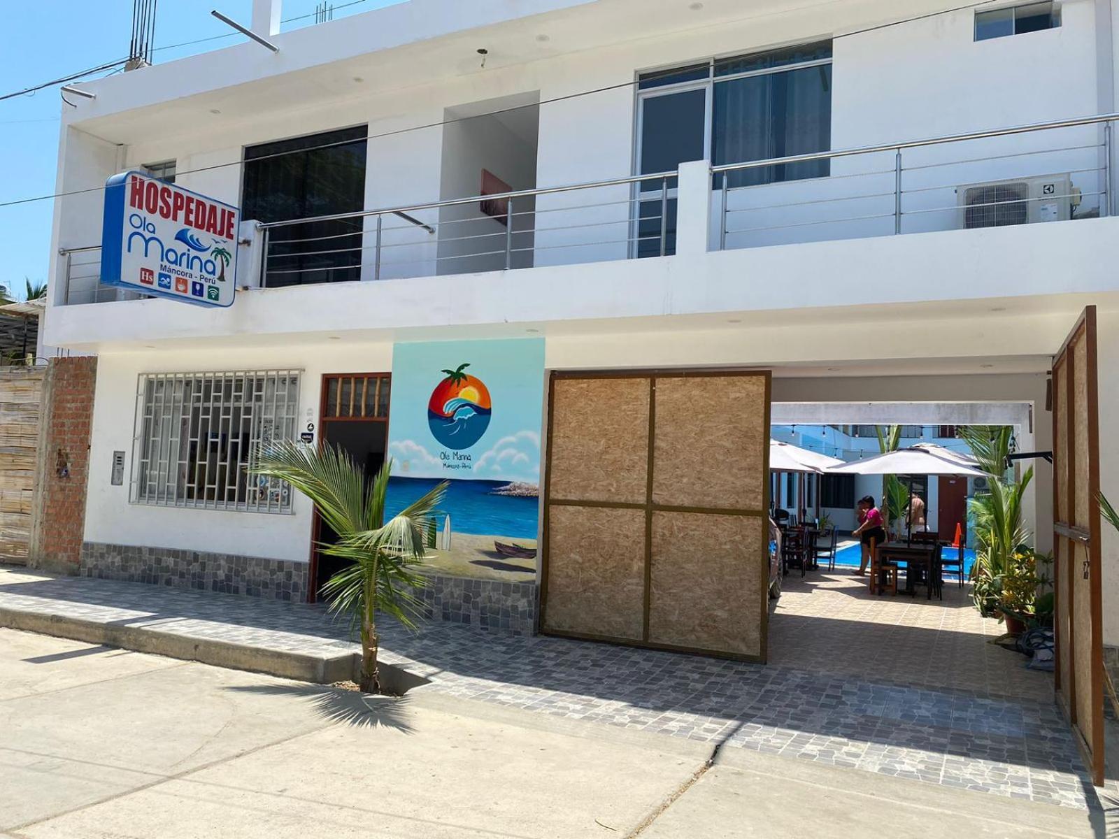 Hospedaje Ola Marina Máncora Extérieur photo